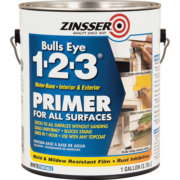 PRIMER - ZINSSER BULLS EYE 1-2-3