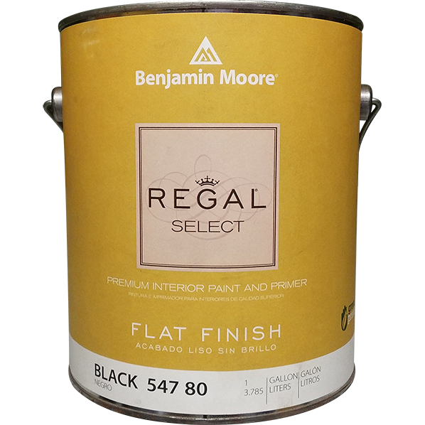 PAINT - BM REGAL FLAT BLACK GAL.