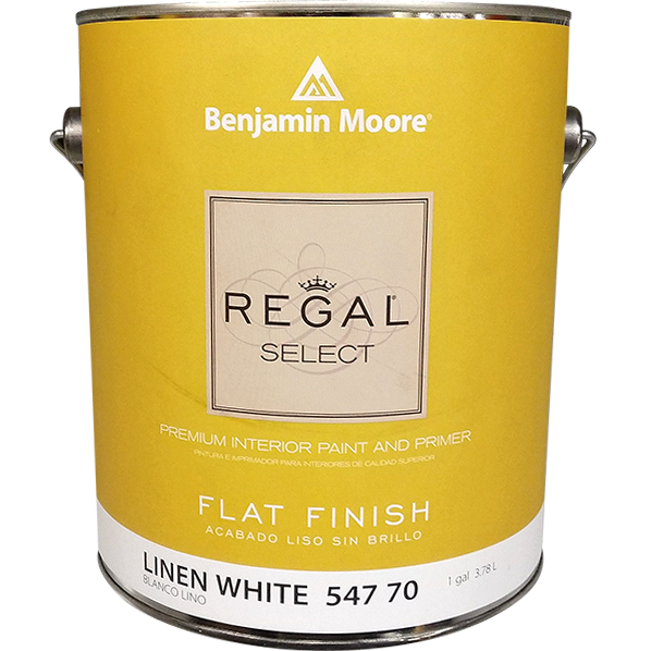 PAINT - BM REGAL FLAT LINEN GAL.