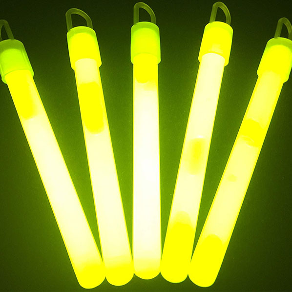 GLOW STICK - 12 HOUR GREEN 6"