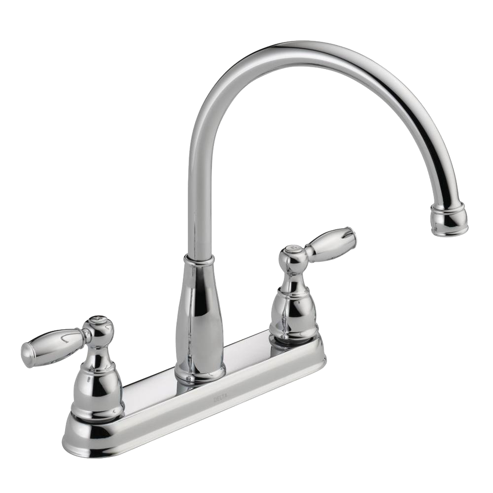 DECK FAUCET - DELTA HIGH SPOUT