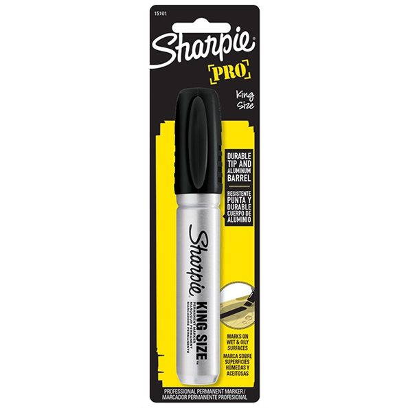 MARKER - SHARPIE KING BLACK