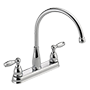 DECK FAUCET - DELTA HIGH SPOUT