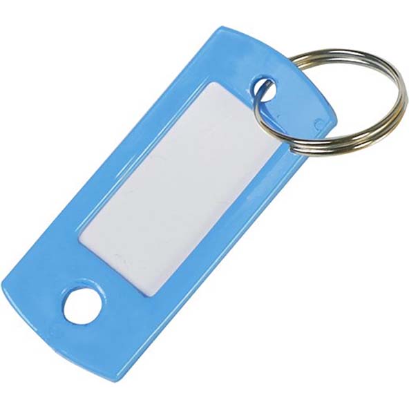 KEY TAG - PLASTIC ASST COLOR