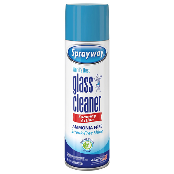 GLASS CLEANER - SPRAYWAY 19 OZ.