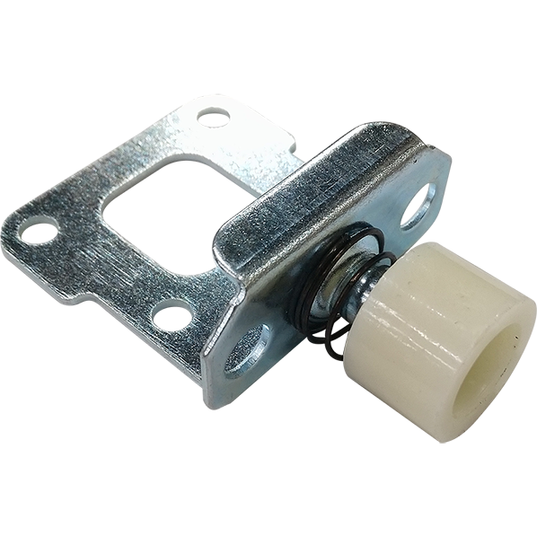 CLOSET DOOR ROLLER - BRACKET W/LIP