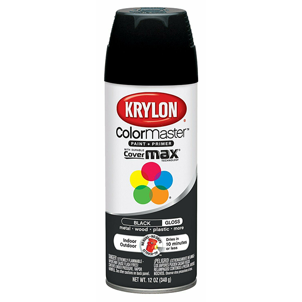 SPRAY PAINT - KRYLON GLOSS BLACK