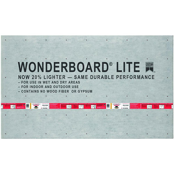 WONDERBOARD - 3' x 5' x 1/2"