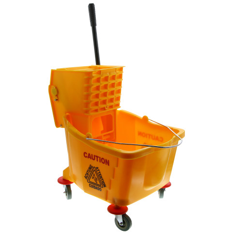 PAIL & WRINGER - 38 QT. HD PLAST