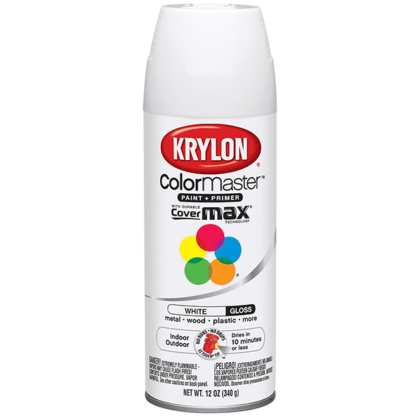 SPRAY PAINT - KRYLON GLOSS WHITE