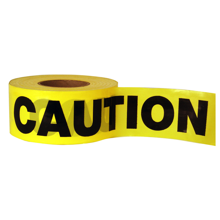 TAPE - CAUTION JUMBO ROLL IND.