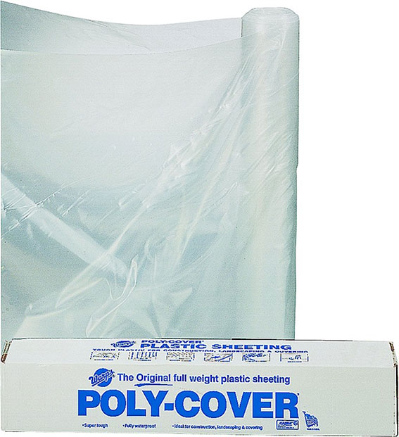 DROP CLOTH - POLY 4MIL 10 X 100