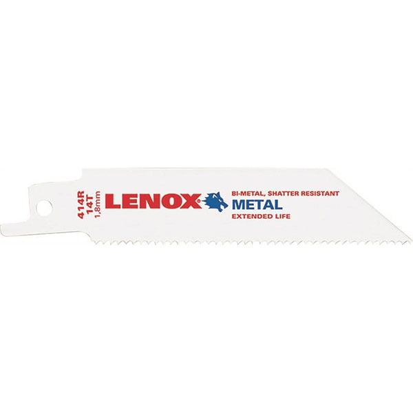 BLADE - LENOX 4" RECIP METAL 14T