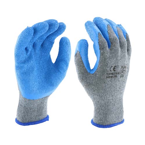 GLOVES - BLUE FLEX GRIP L