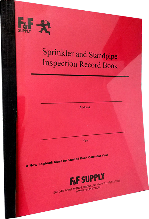 LOG BOOK - SPRINKLER & STANDPIPE