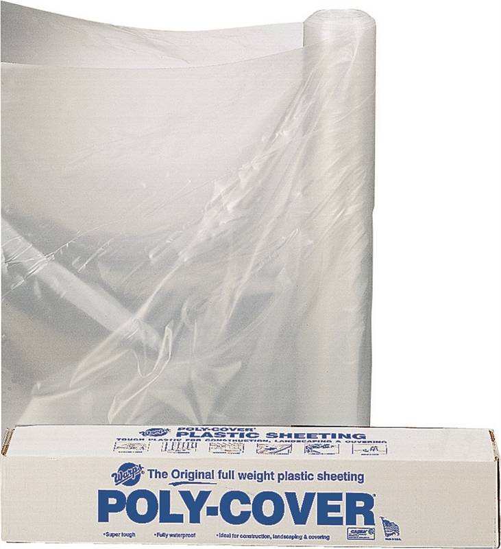 DROP CLOTH - POLY 6M 20 X 100