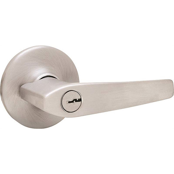 ENTRY LOCK - KWIKSET LEVER SATIN