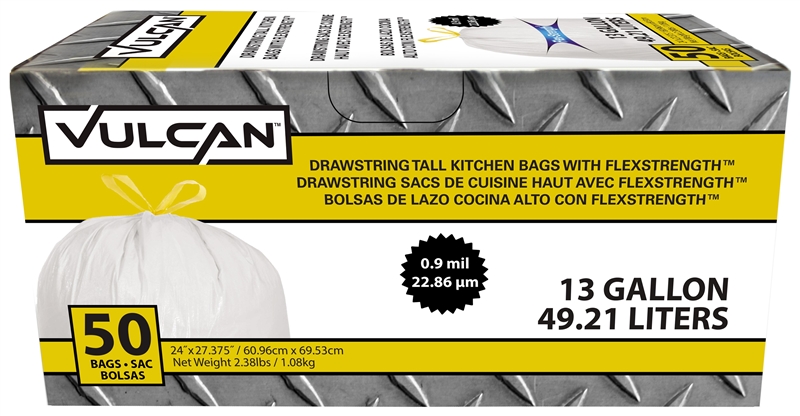 BAGS - KITCHEN 13 GAL. VULCAN