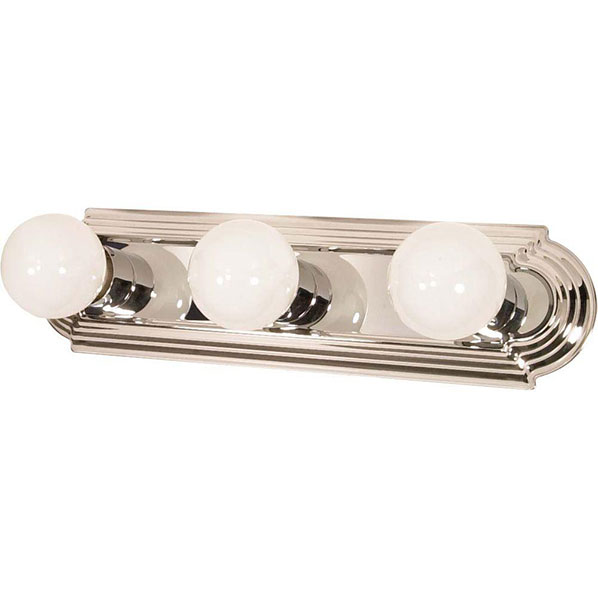 FIXTURE - MEDICINE CABINET CHROME 3 BULB