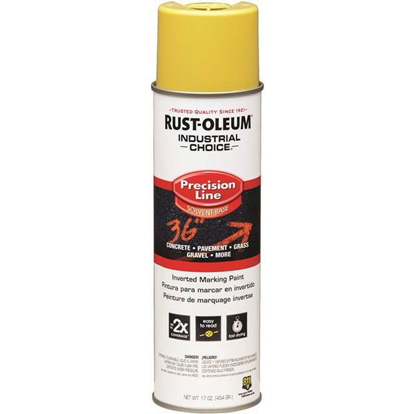 SPRAY PAINT - RUSTOLEUM YELLOW MARK