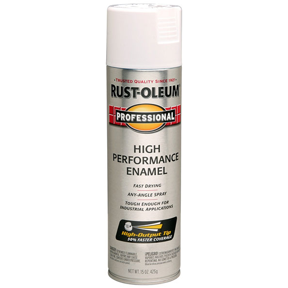 SPRAY PAINT - RUSTOLEUM GLOSS WHITE