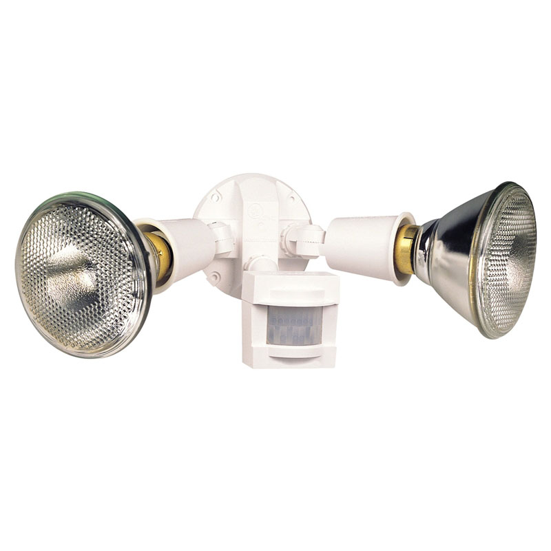 FIXTURE - MOTION SENS FLOOD 2-HEAD