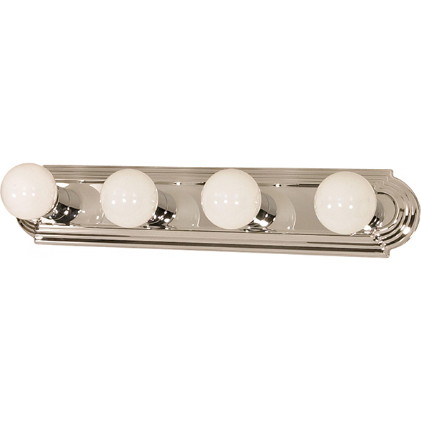 FIXTURE - MEDICINE CABINET CHROME 4 BULB