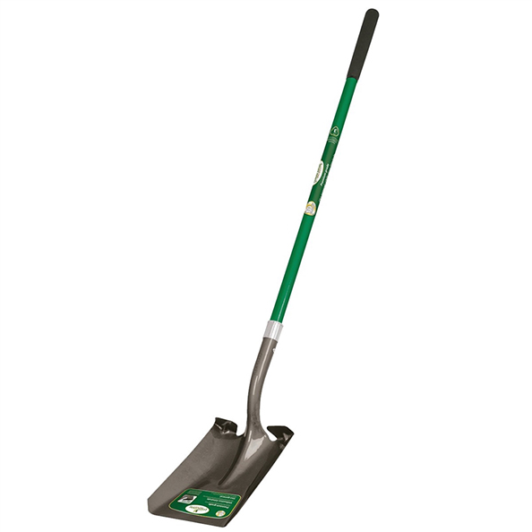 SHOVEL - LONG HANDLE SQ PT STEEL