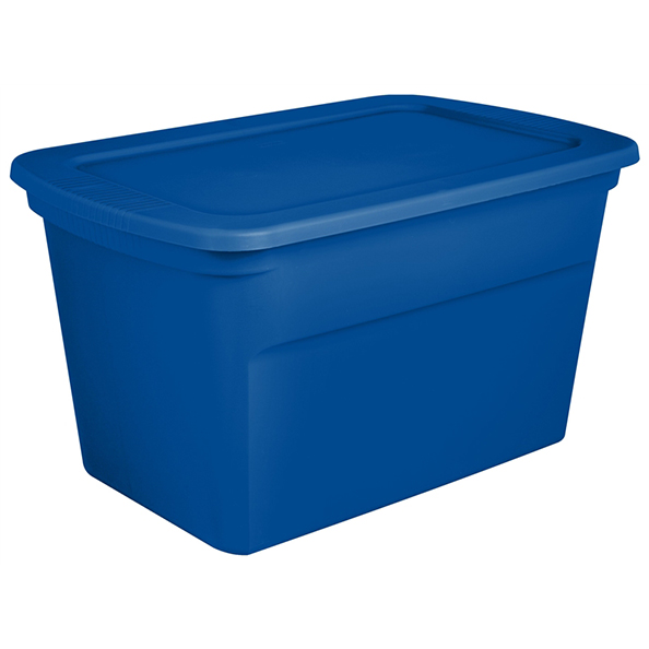 TOTE BOX - 30 GAL BLUE