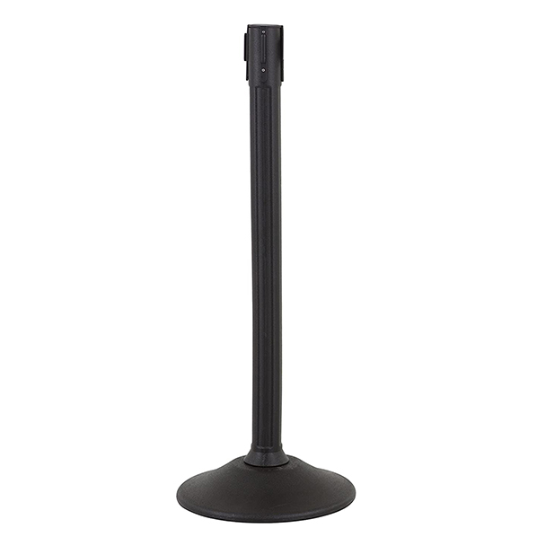 STANCHIONS - BLK 6.5' BELT PR