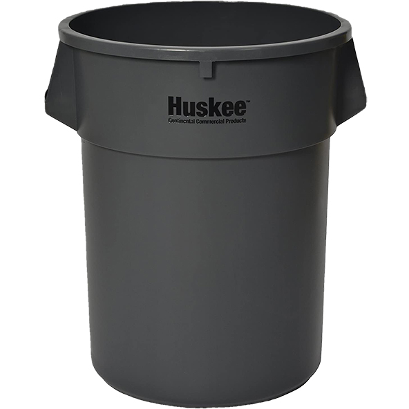 GARB CAN - 55 GAL. GRAY