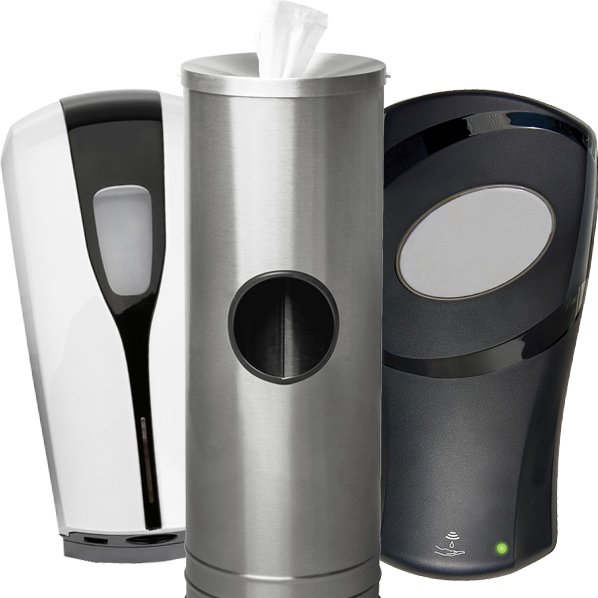 Touch Free Dispensers, Wipes & Disinfectants