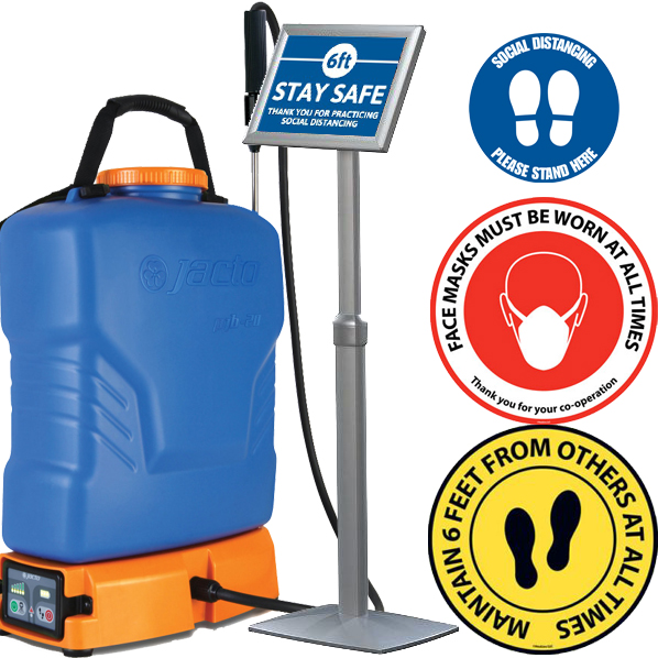 Stands, Floor Signs &  HD Sprayers