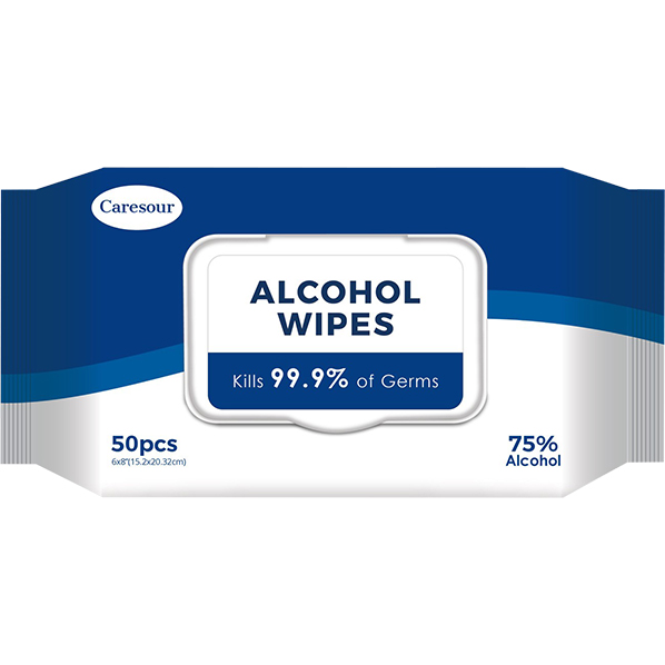 ALCOHOL WIPES - PK/50