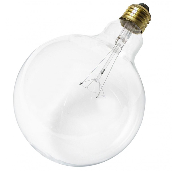 BULB - 40W G40 MED CLEAR GLOBE