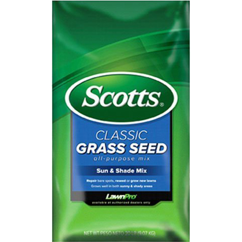 GRASS SEED - 20 LB. SCOTTS