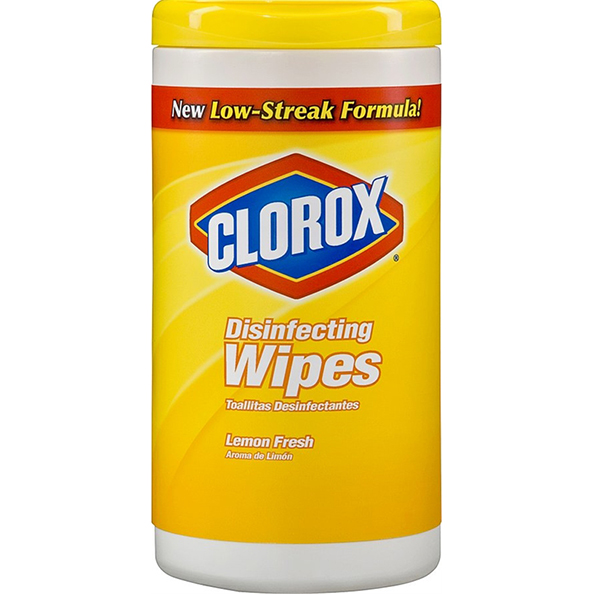 Departments CLOROX WIPES LEMON SCENT PK/75