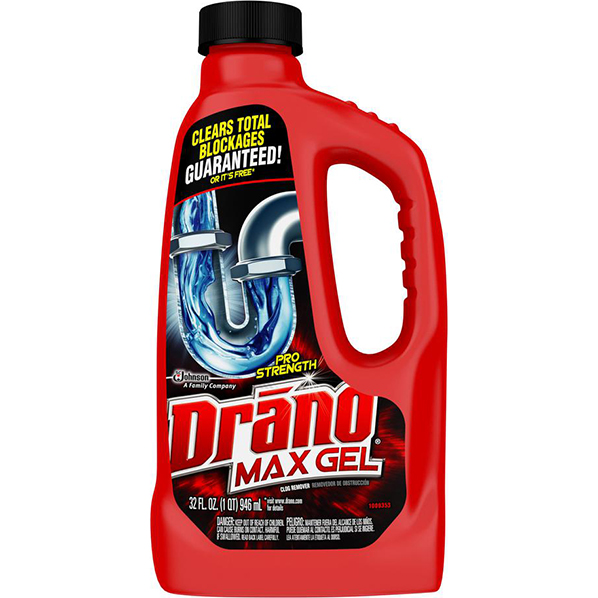 DRANO MAX GEL DRAIN OPENER (32 OZ.)