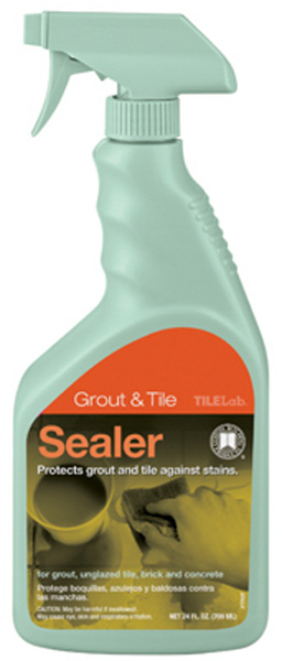 TILE GROUT SEALER - 24 OZ.