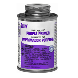 PVC PRIMER - 8 OZ. PURPLE