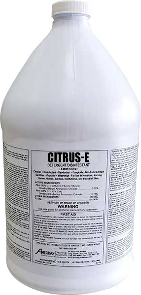 CITRUS-E DISINFECTANT - GAL.