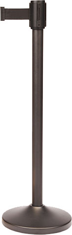 STANCHIONS - BLACK 8-1/2' SET