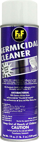 GERMICIDAL CLEANER - 19 OZ.