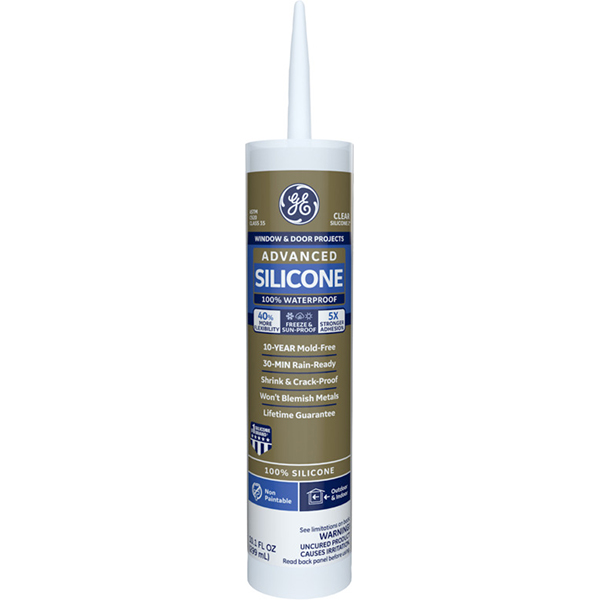 CAULK - GE CLEAR WINDOW/DOOR II