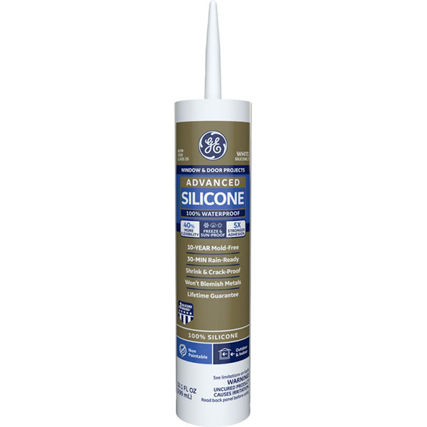 CAULK - GE WHITE WINDOW/DOOR II