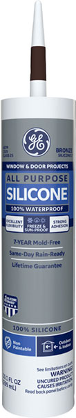 CAULK - GE BRONZE SILICONE