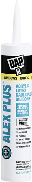 CAULK - DAP ALEX PLUS WHITE