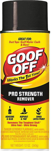 GOOF OFF SPRAY PAINT REMOVER