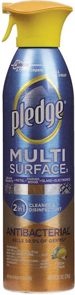 PLEDGE - ANTI-BAC MULTI 9.7 OZ