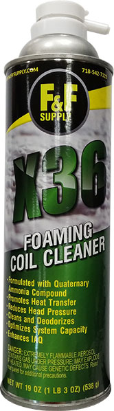 X36 - FOAMING COIL CLEANER